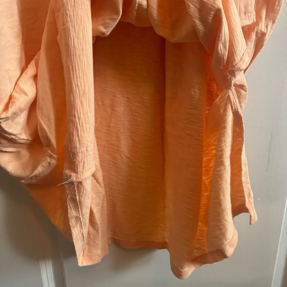 Universal Thread | Women's Cotton Ruffle Tank Dress Coral Size 2X - Picture 9 of 12
